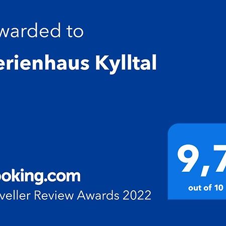 Ferienhaus Kylltal Villa Zemmer Eksteriør bilde